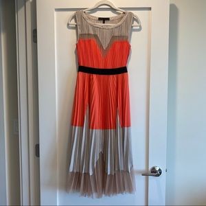 BCBGMaxAzria orange dress